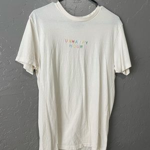 UNHAPPY HOUR Embroidered Pacsun Shirt